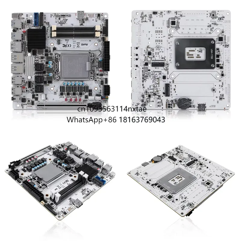 Lga 1700 Ddr5 Itx Motherboard - 2026 Heet! N23 Q670 NAS moederbord