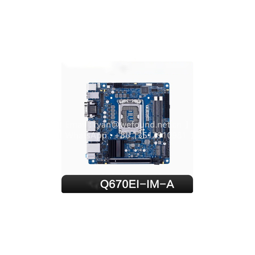 Lga 1700 Ddr5 Itx Motherboard - Q670EI-IM-A mini-ITX moederbord LGA1700 Socket voor