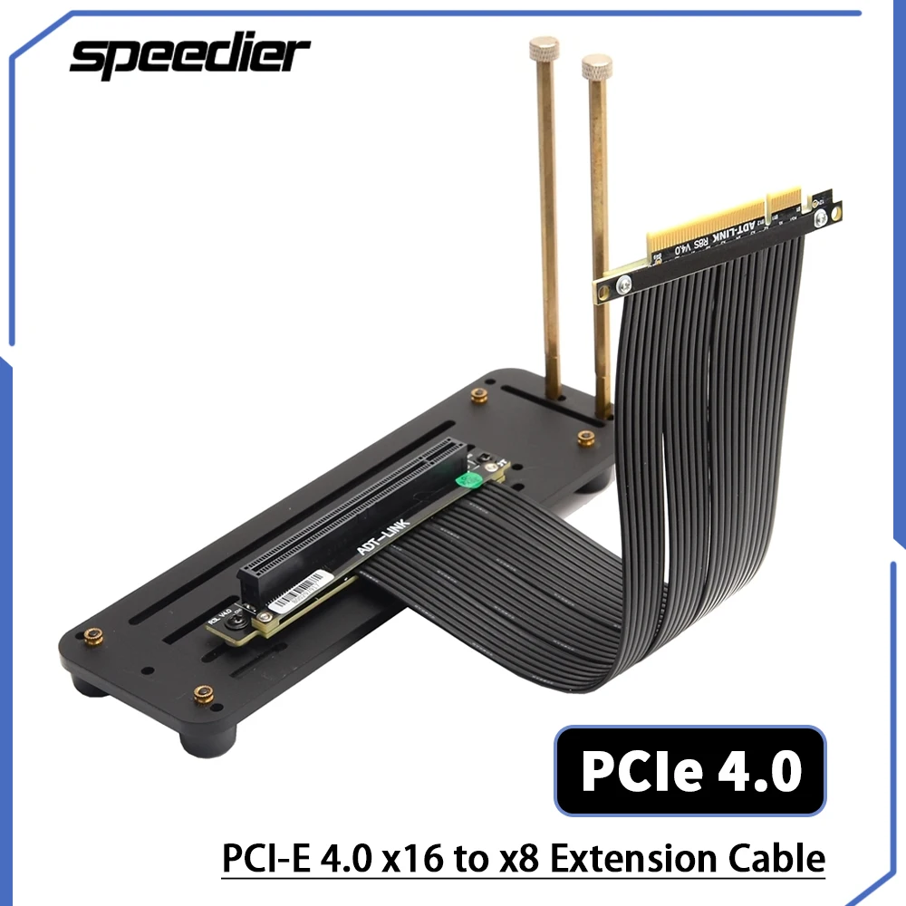 Pcie 4.0 X16 Riser Cable 90 Degree - Riser PCI Express 4.0 X8 naar