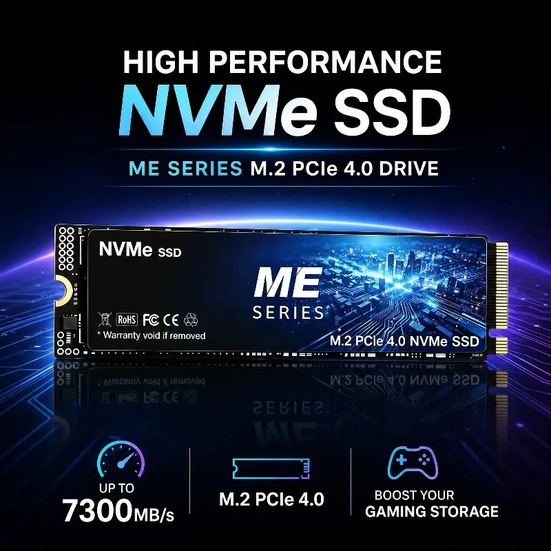 Nieuwe ME SERIES NVMe PCIe 4.0 - M.2 Nvme 4Tb Pcie 4.0 Ssd recensie en prijs