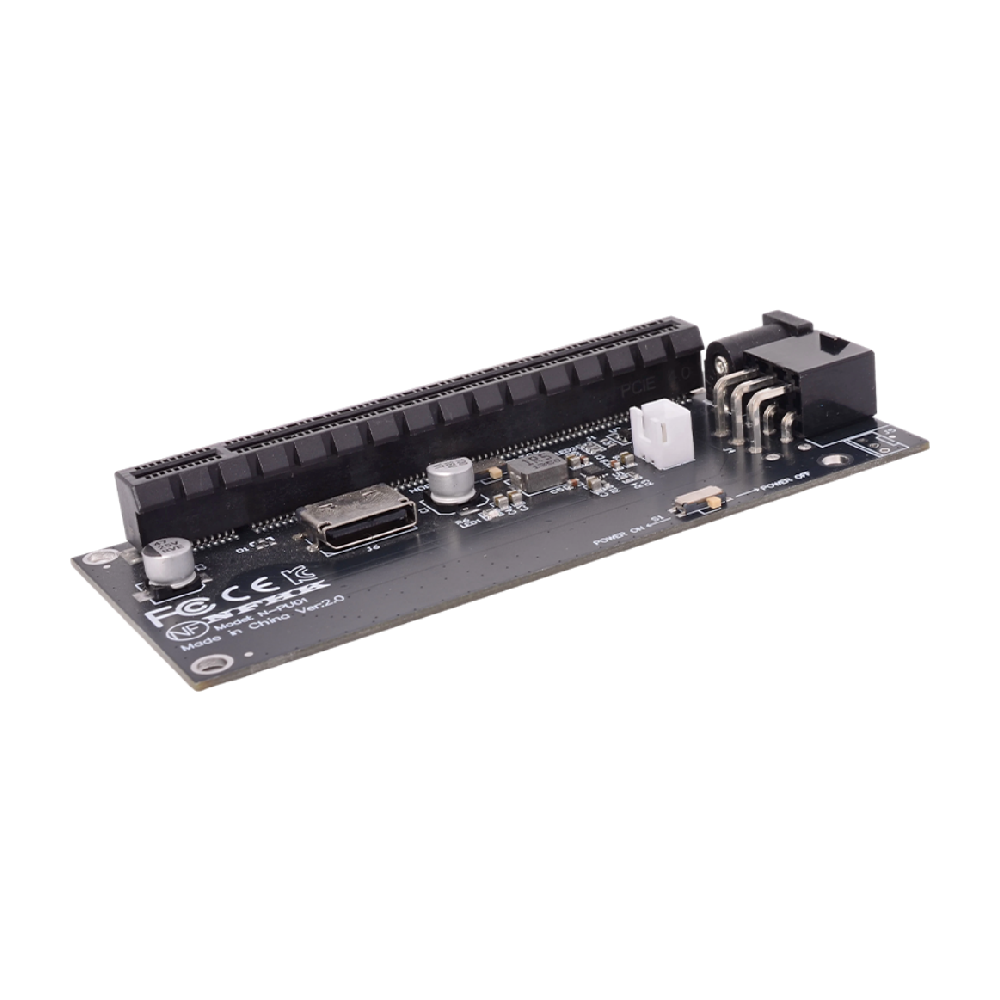 Oculink SFF-8612 naar PCIe X4  - Pcie 4.0 X16 Riser Cable 90 Degree recensie en prijs