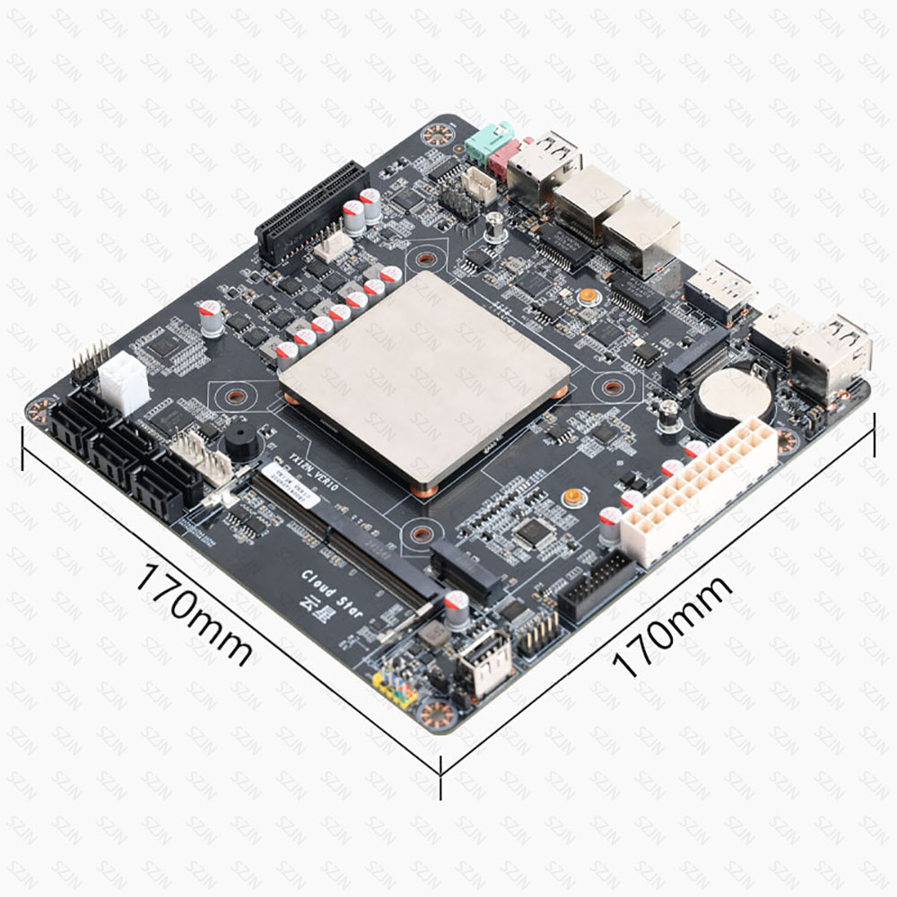 Mini ITX moederbord N100 N150  - Nas Motherboard N100 6 Sata recensie en prijs