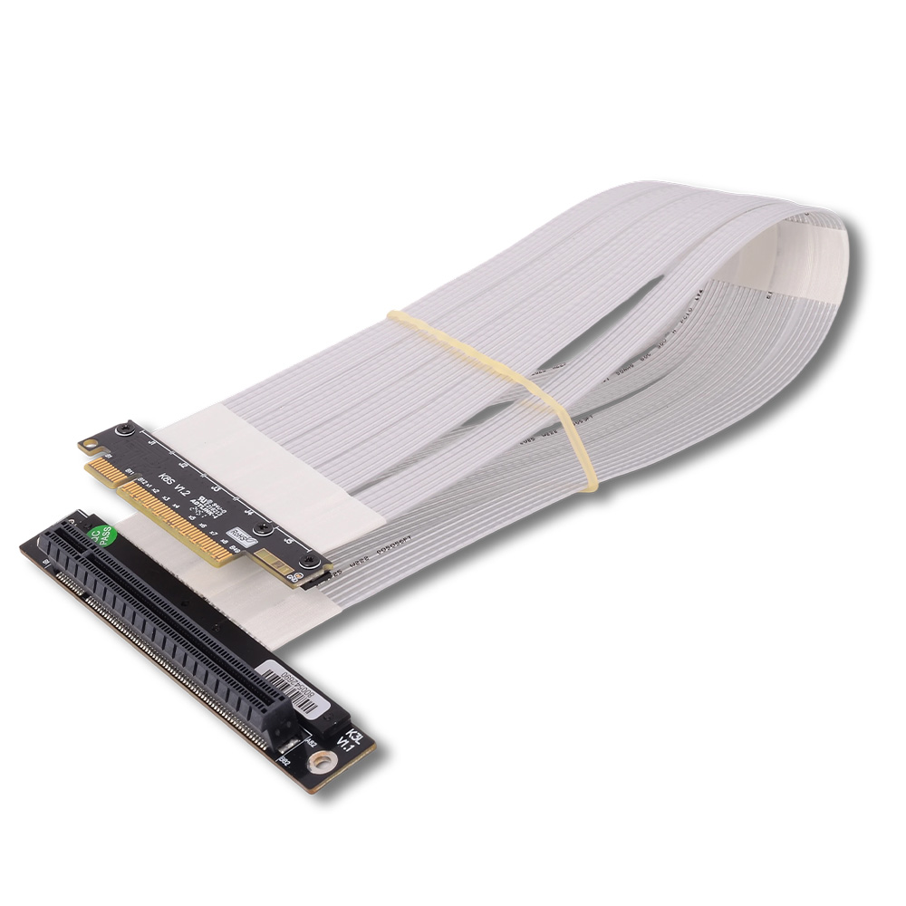 ADT-Link PCI-E 5.0 4.0 3.0 X8  - Pcie 4.0 X16 Riser Cable 90 Degree recensie en prijs