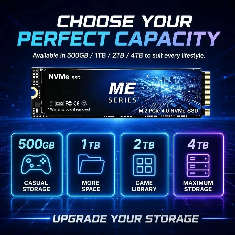 ME 500GB-4TB SSD M.2 NVMe Inte - M.2 Nvme 4Tb Pcie 4.0 Ssd recensie en prijs