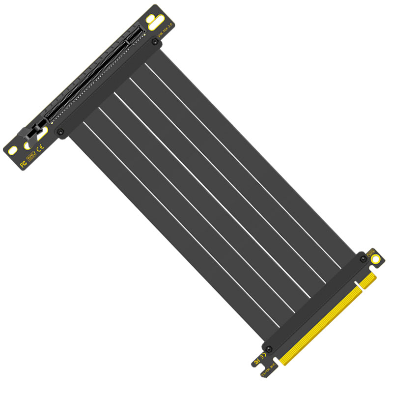 TEUCER PCI-E 4.0 X16 Riser-kab - Pcie 4.0 X16 Riser Cable 90 Degree recensie en prijs