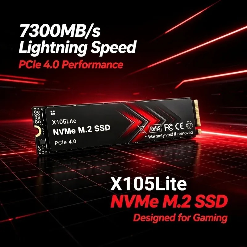 X105Lite 500GB-4TB M.2 PCIe 4. - M.2 Nvme 4Tb Pcie 4.0 Ssd recensie en prijs