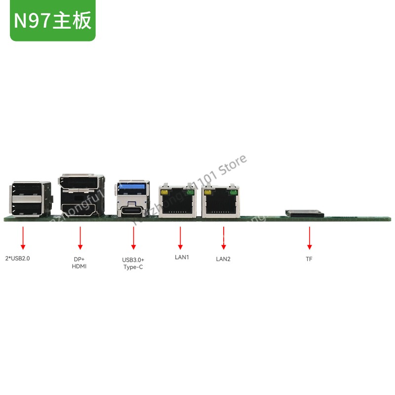 N150 NAS Host SATA Moederbord  - Nas Motherboard N100 6 Sata recensie en prijs