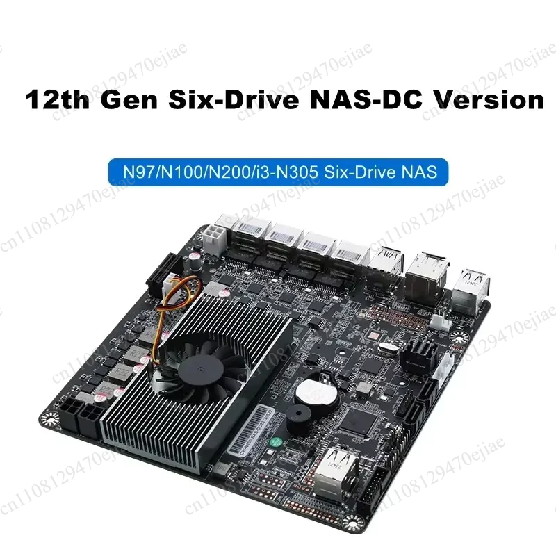N100 Mini ITX NAS moederbord D - Nas Motherboard N100 6 Sata recensie en prijs