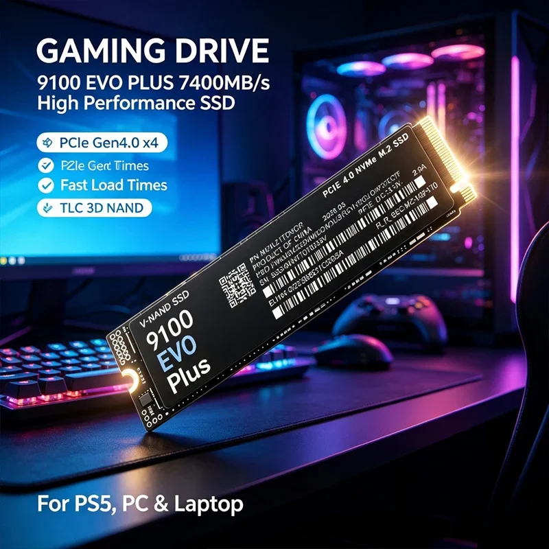 9100 EVO Plus M.2 NVMe SSD 1TB - M.2 Nvme 4Tb Pcie 4.0 Ssd recensie en prijs