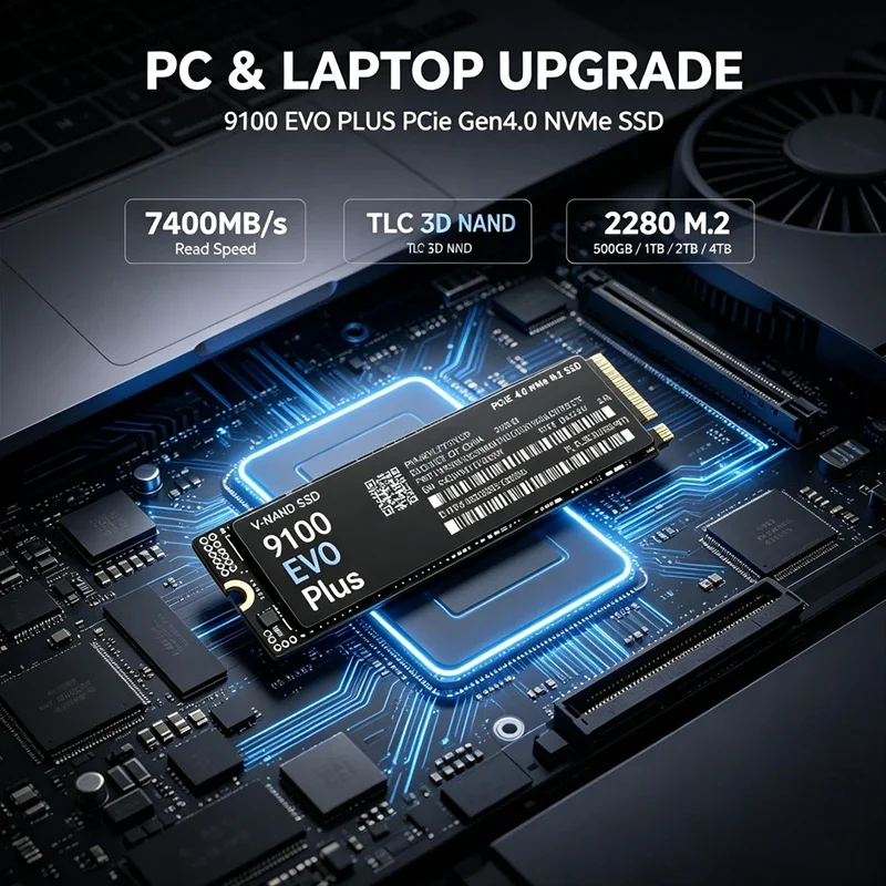 9100 EVO Plus M.2 NVMe SSD 1TB - M.2 Nvme 4Tb Pcie 4.0 Ssd recensie en prijs