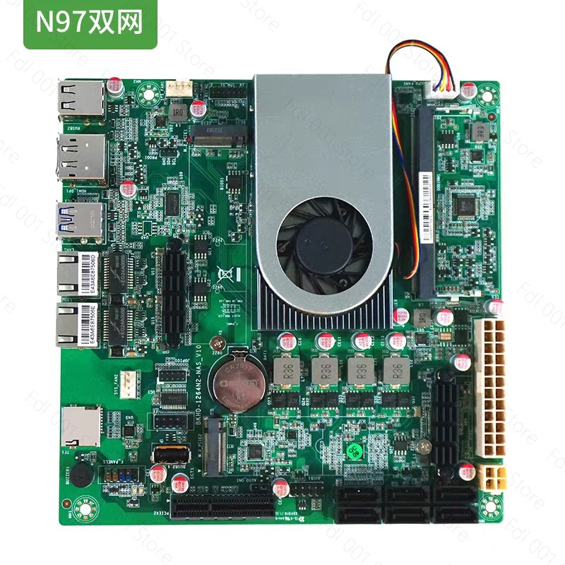 N100 moederbord Dual 2.5G 10G  - Nas Motherboard N100 6 Sata recensie en prijs