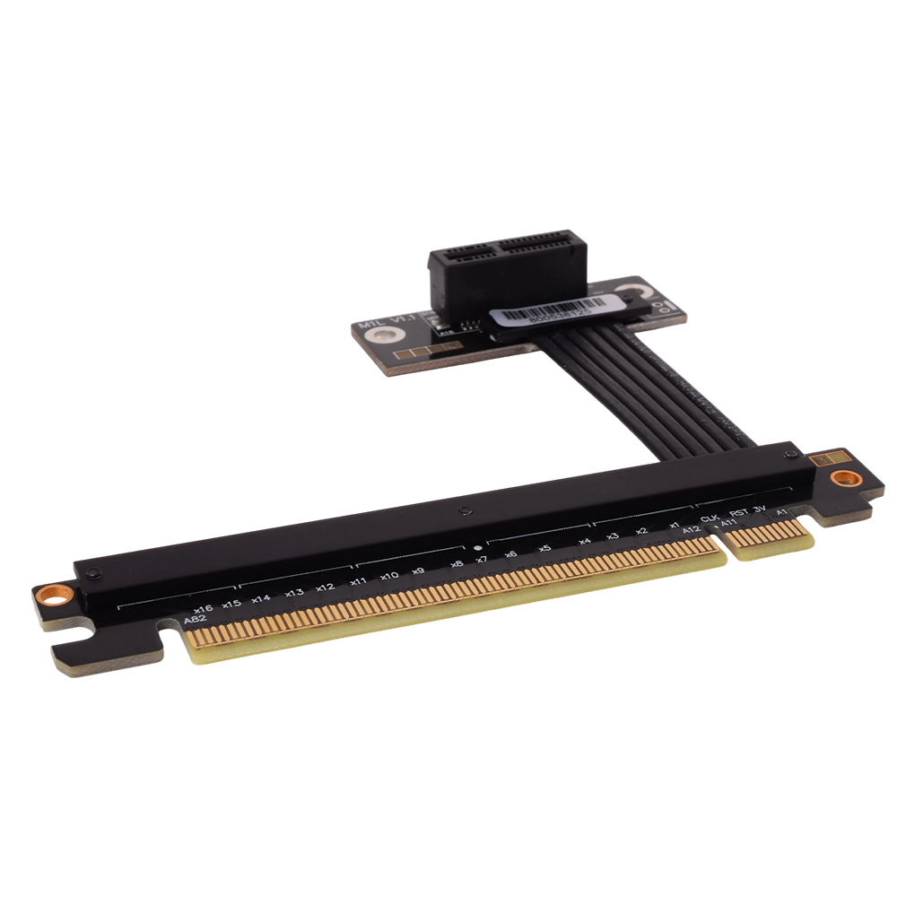 PCIe 4.0 X16 naar X1 X4 X8 ver - Pcie 4.0 X16 Riser Cable 90 Degree recensie en prijs