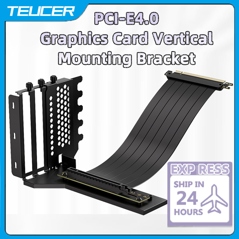 TEUCER Verticale GPU Montagebe - Pcie 4.0 X16 Riser Cable 90 Degree recensie en prijs