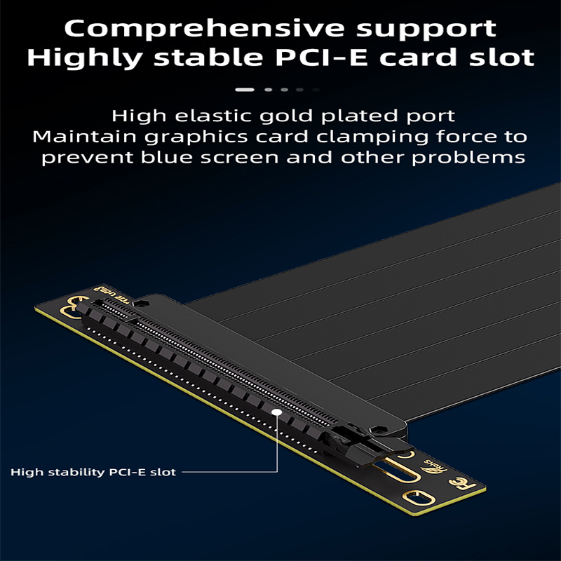 TEUCER Verticale GPU Montagebe - Pcie 4.0 X16 Riser Cable 90 Degree recensie en prijs