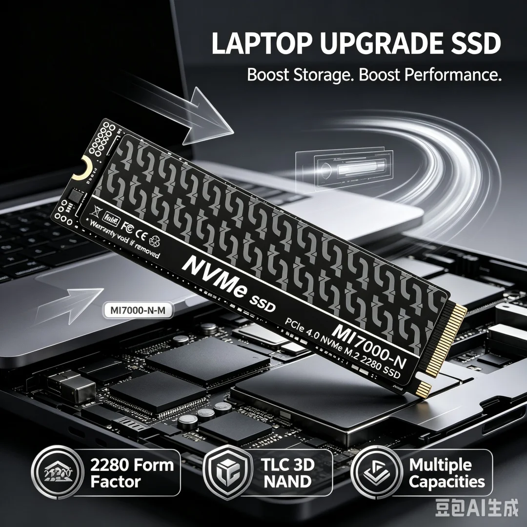 MI7000-N 7300MB/s SSD 1TB 2TB  - M.2 Nvme 4Tb Pcie 4.0 Ssd recensie en prijs
