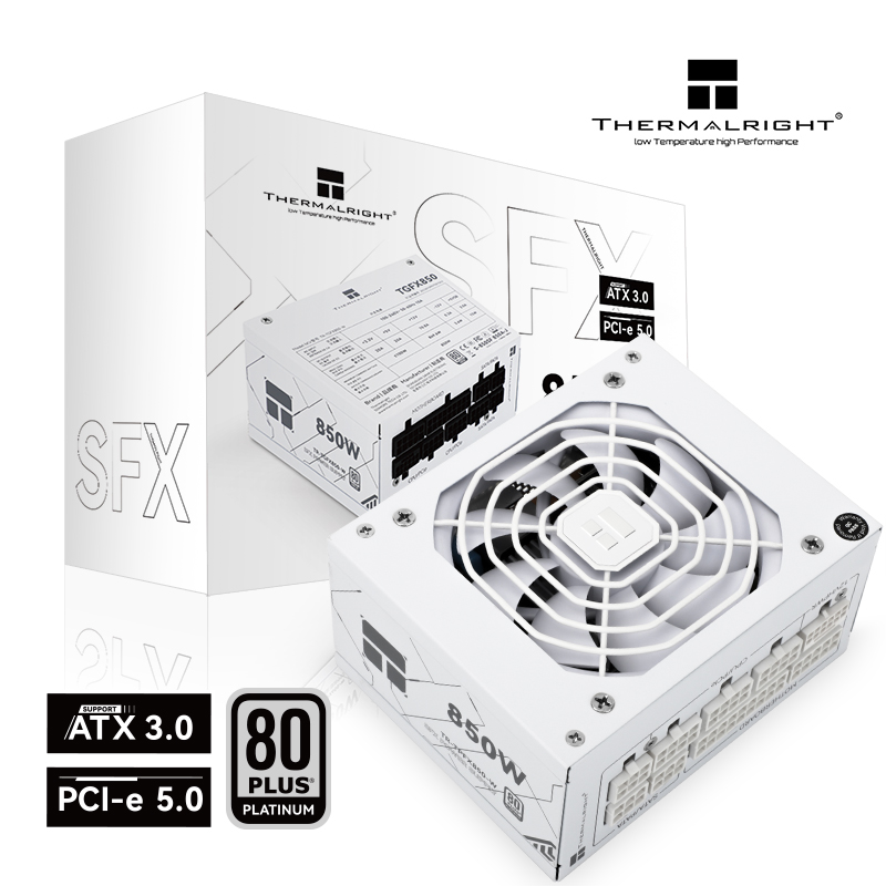 Thermalright TR-TPFX850-W Wit  - Sfx Power Supply 850W Gold recensie en prijs