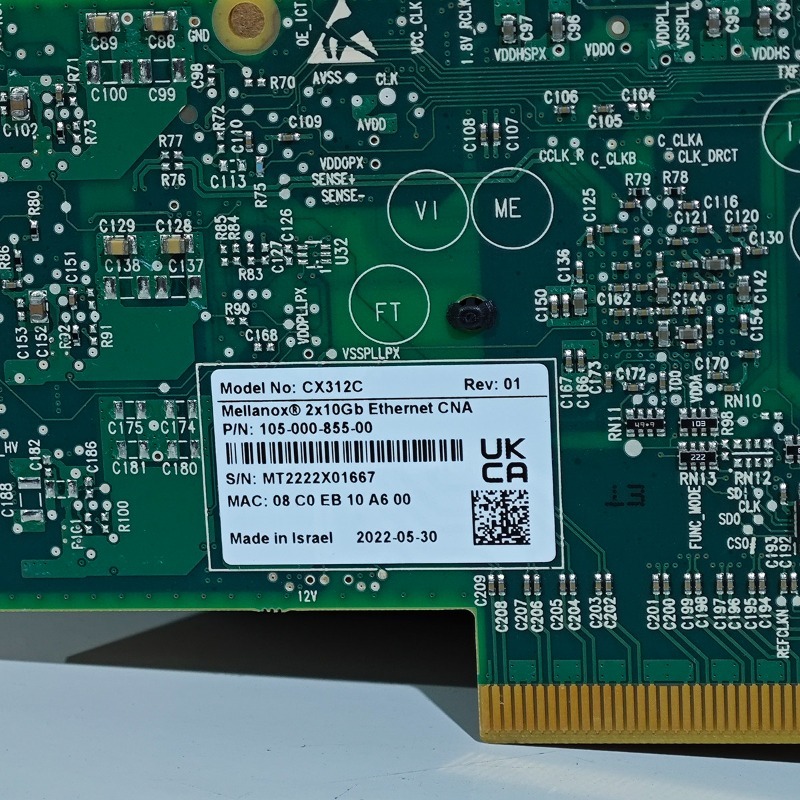 CX312C 10GB SFP+ Netwerkkaart  - 10Gb Sfp+ Pcie Network Card Dual Port recensie en prijs