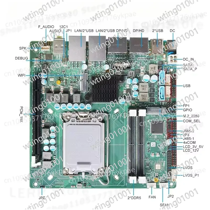 13e generatie Mini ITX moederb - Lga 1700 Ddr5 Itx Motherboard recensie en prijs