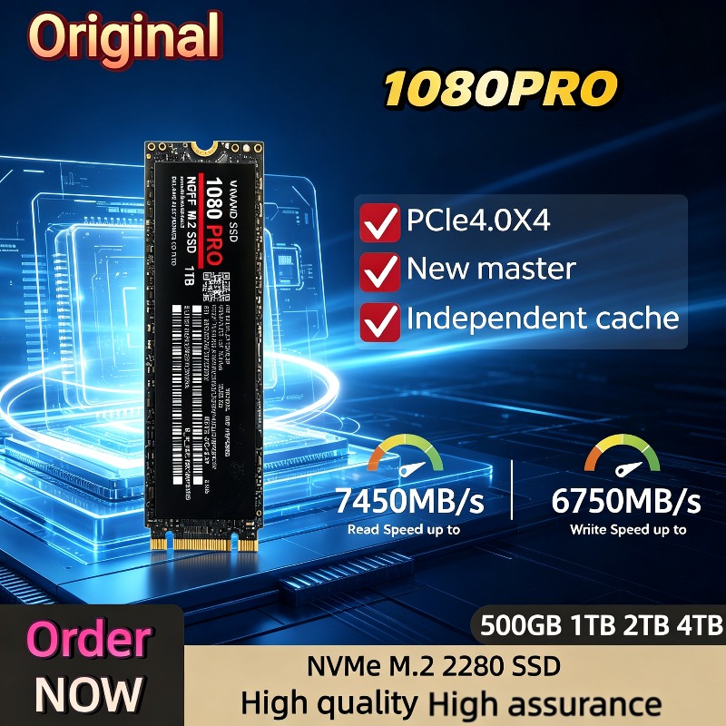 100% originele 1080PRO PCIe 4. - M.2 Nvme 4Tb Pcie 4.0 Ssd recensie en prijs