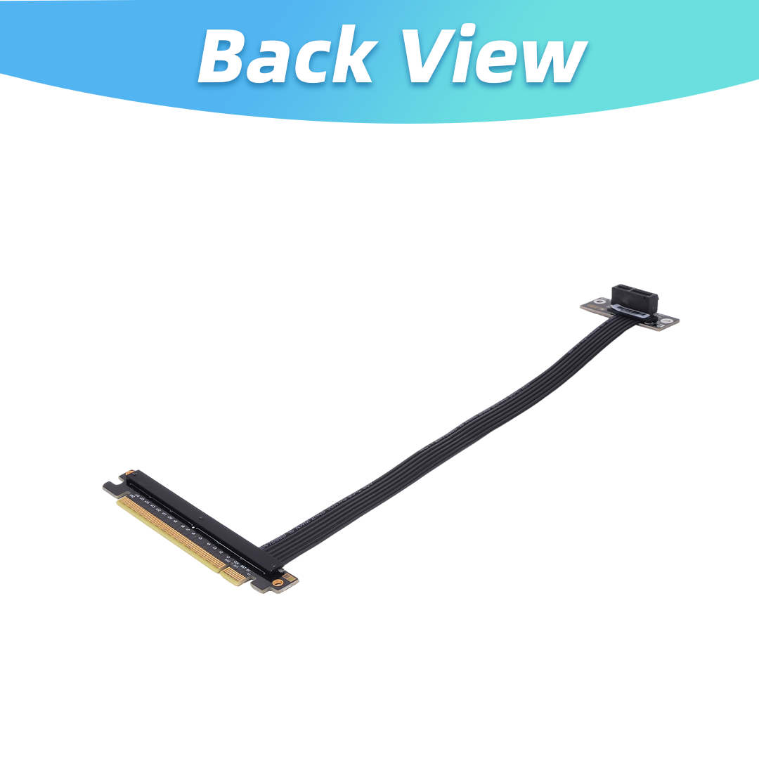 PCIe 4.0/3.0 X16 naar X1 X4 X8 - Pcie 4.0 X16 Riser Cable 90 Degree recensie en prijs