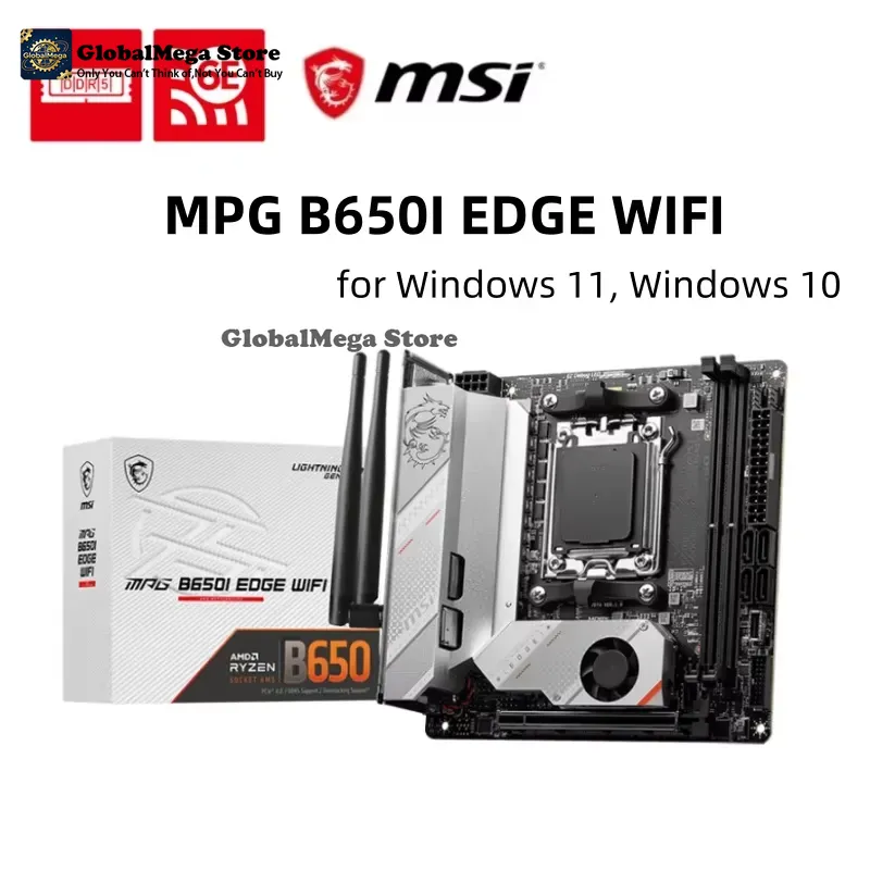 Nieuw MPG B650I EDGE WIFI moed - B650 Itx Motherboard Wifi recensie en prijs