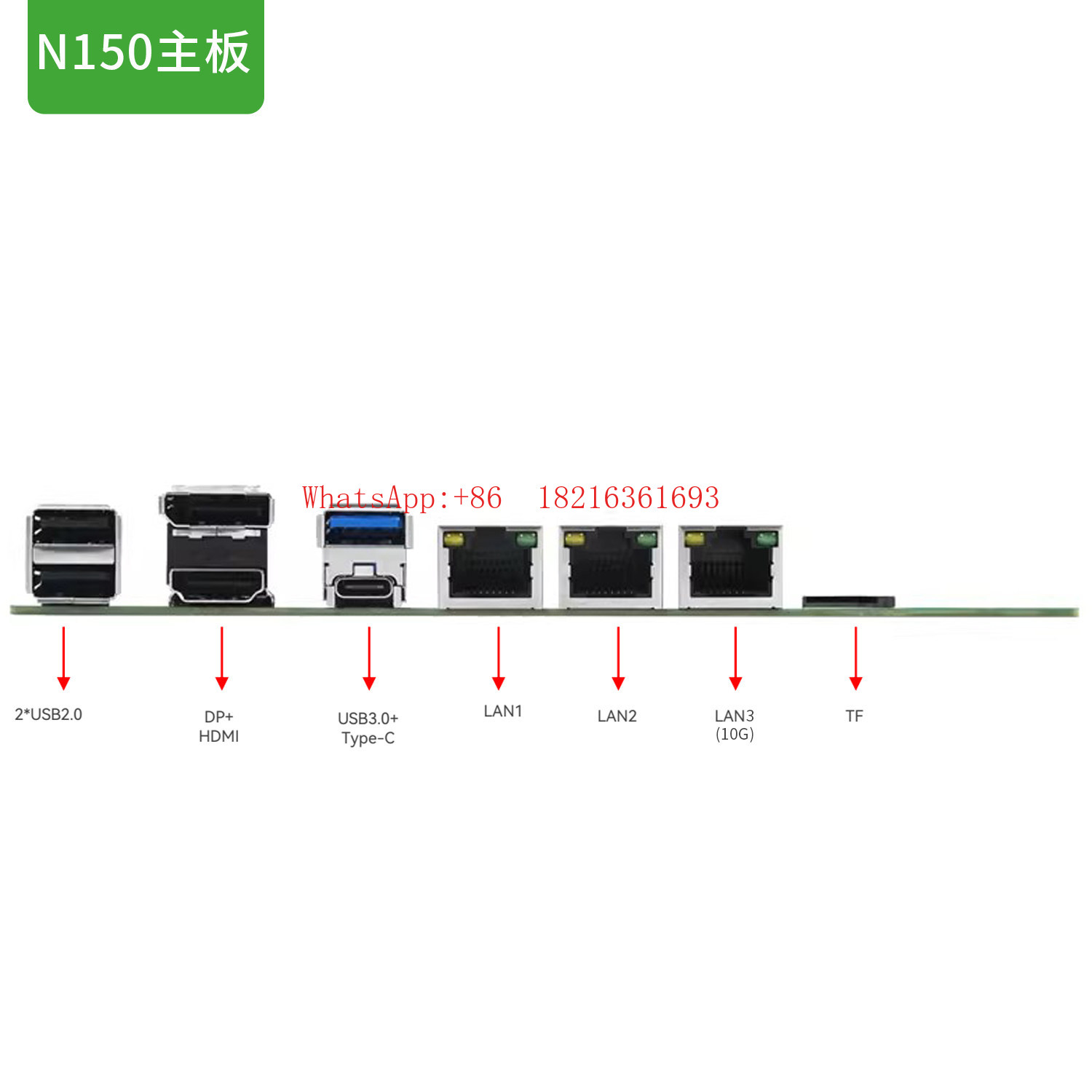 Beperkte aanbieding N150 NAS H - Nas Motherboard N100 6 Sata recensie en prijs