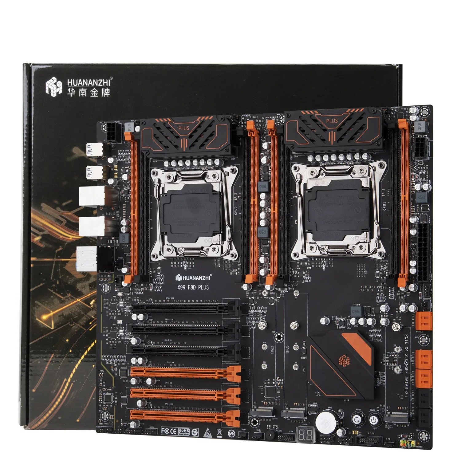 X99 F8d Plus Dual Moederbord X - X99 Dual Cpu Motherboard Combo recensie en prijs