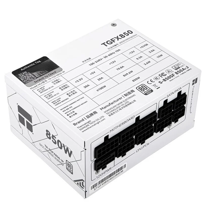 Volledige module goud SFX klei - Sfx Power Supply 850W Gold recensie en prijs
