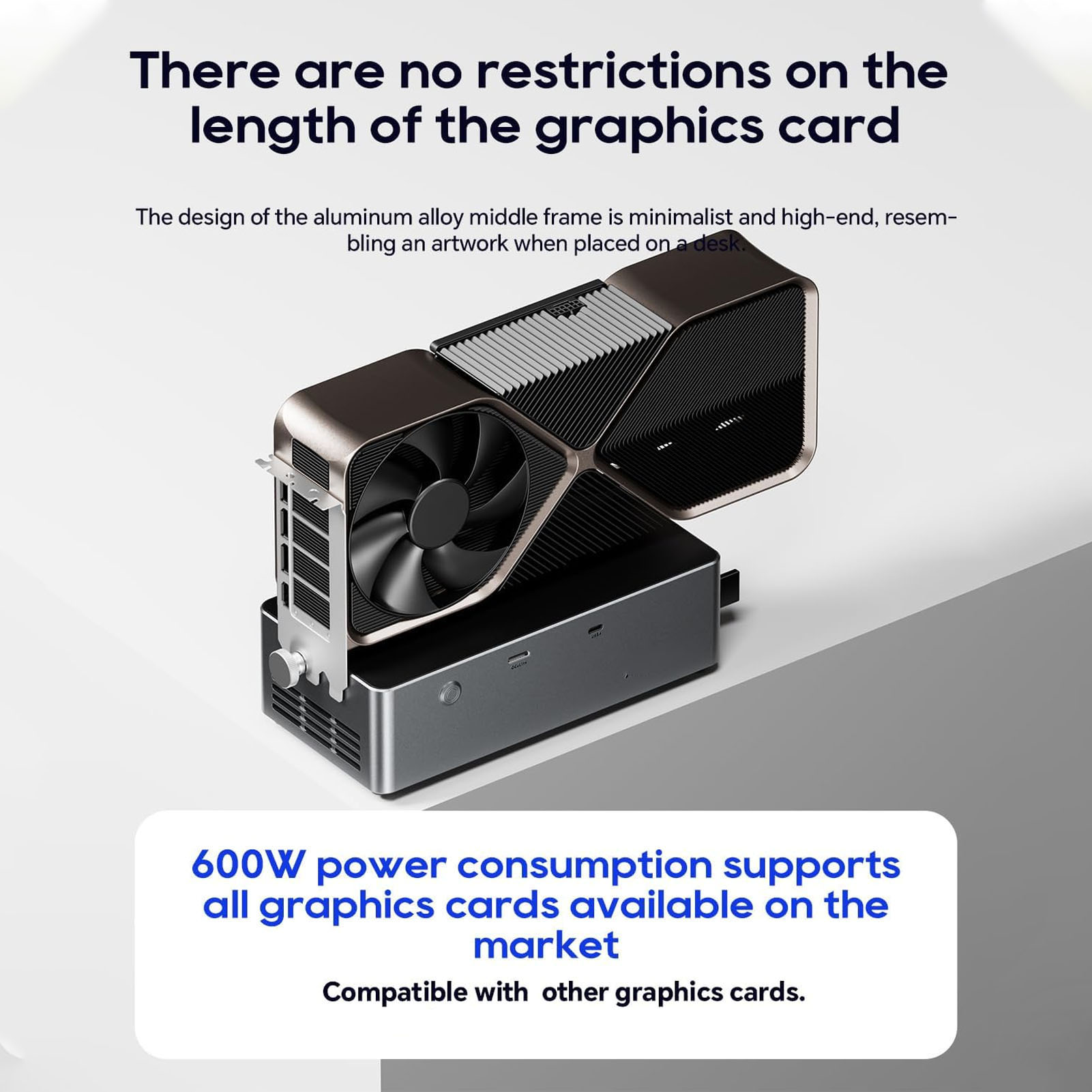 800W PSU PCIe 4.0 X4 Externe G - External Gpu Dock Pcie 4.0 Oculink recensie en prijs