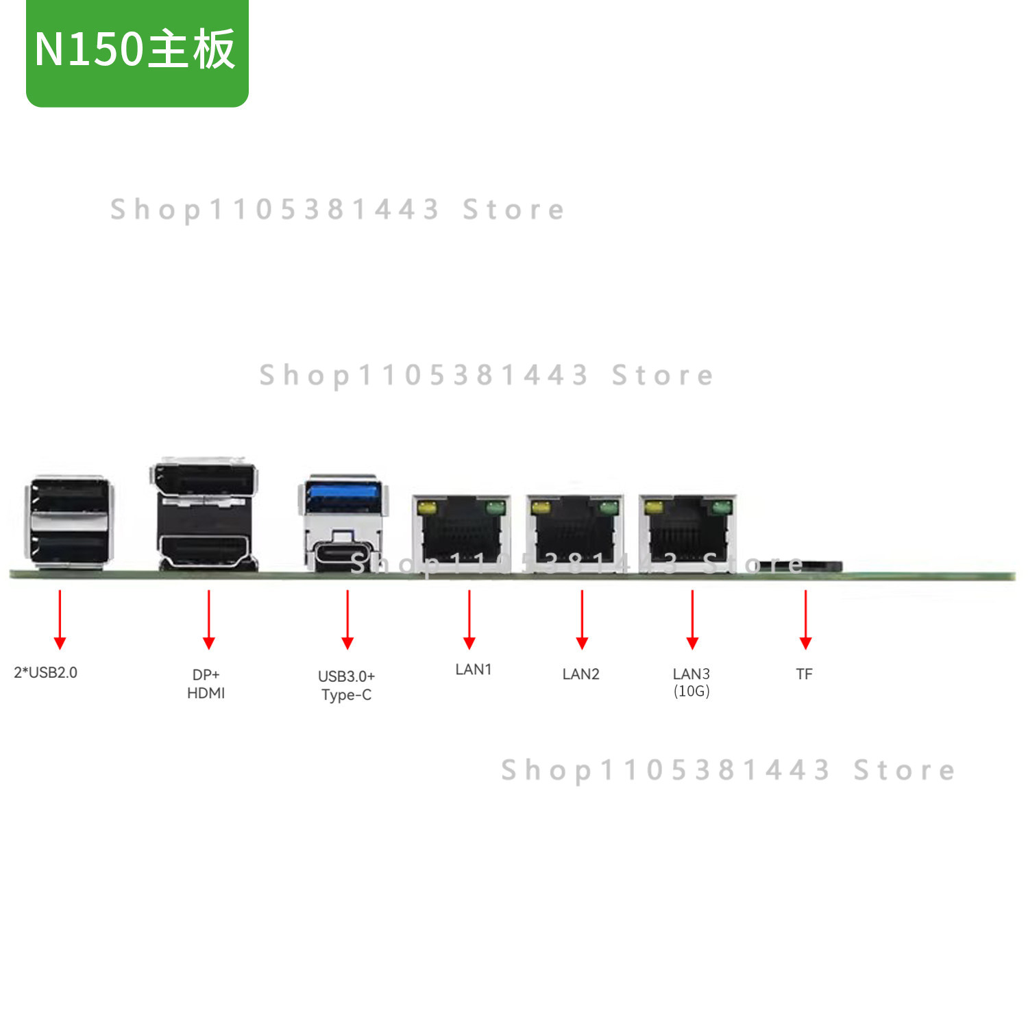12e generatie zes 6-bay 10G 10 - Nas Motherboard N100 6 Sata recensie en prijs