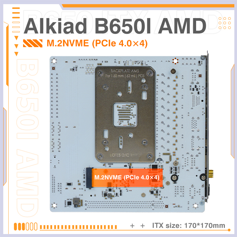 ERYING AM5 moederbord onderste - Lga 1700 Ddr5 Itx Motherboard recensie en prijs