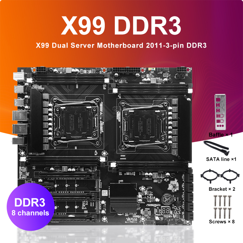 X99 Dual-socket Cpu Moederbord - X99 Dual Cpu Motherboard Combo recensie en prijs